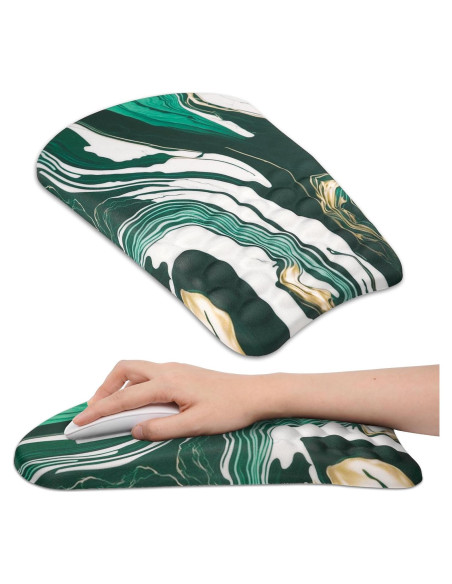 Alfombrilla de Ratón Ergonómica Knocent con Reposamuñecas Masajeador Alfombrilla de Ratón Ergonómica Knocent con Reposamuñecas Masajeador