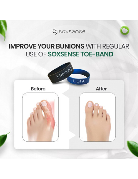 Almohadillas para Juanetes Soxsense - Férula Alivio Hallux Valgus Almohadillas para Juanetes Soxsense - Férula Alivio Hallux Valgus