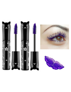 Máscara de Ojos Morada LGSZGDCN 2 PCS Resistente al Agua