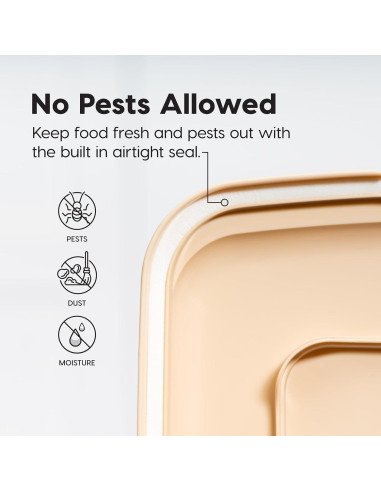 Contenedor de Almacenamiento de Comida para Mascotas IRIS USA 19 kg