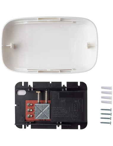 Timbre de puerta Newhouse Hardware CHM2 Blanco 22.86x12.7cm