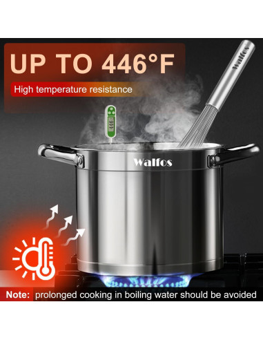 Batidor Walfos de Acero Inoxidable 36 cm - Apto Lavavajillas