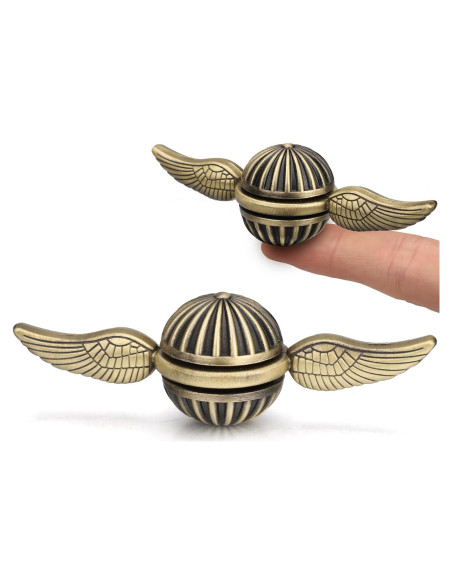 Spinner de Fidget de Bronce Dilabnba - Alivio de Estrés 15.2cm Spinner de Fidget de Bronce Dilabnba - Alivio de Estrés 15.2cm