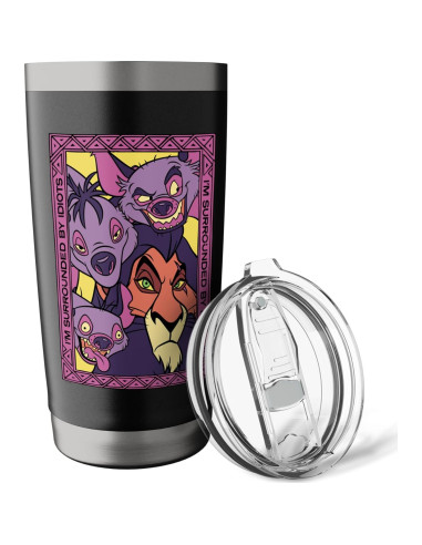Vaso Térmico Disney El Rey León Scar 20 oz Acero Inoxidable