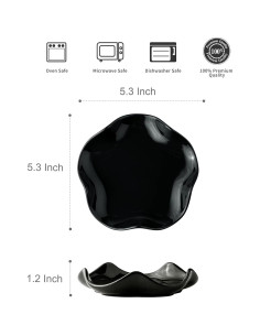 Soporte para Cucharas de Cerámica Miamolo Negro 13.5 cm 2