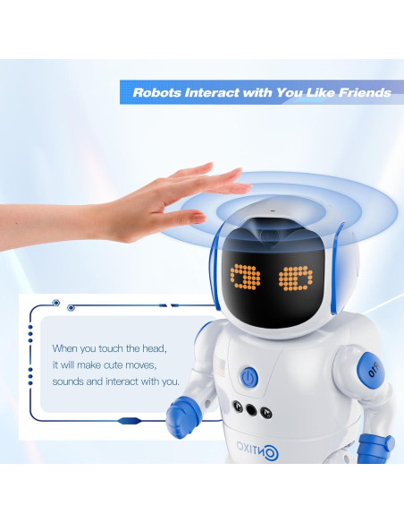 Robot Inteligente Contixo R10 para Niños - Control Remoto y Gestos Robot Inteligente Contixo R10 para Niños - Control Remoto y Gestos