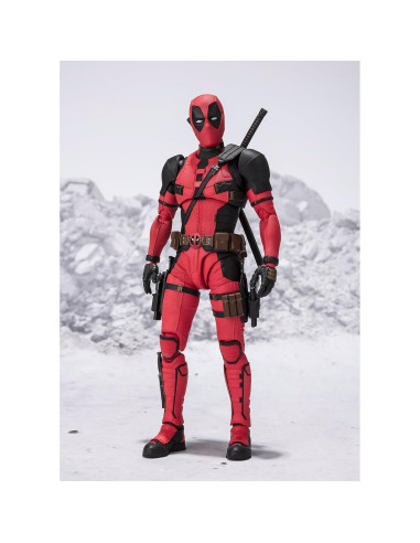Figura de acción Deadpool S.H.Figuarts Bandai 15 cm