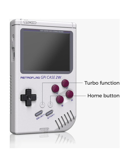 Carcasa Retroflag GPi CASE 2W para Raspberry Pi Zero 2W LCD 3" Carcasa Retroflag GPi CASE 2W para Raspberry Pi Zero 2W LCD 3"