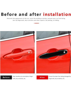 Cubierta de Manija de Puerta DLOVEG para Toyota Camry y Corolla 2018-2025 2