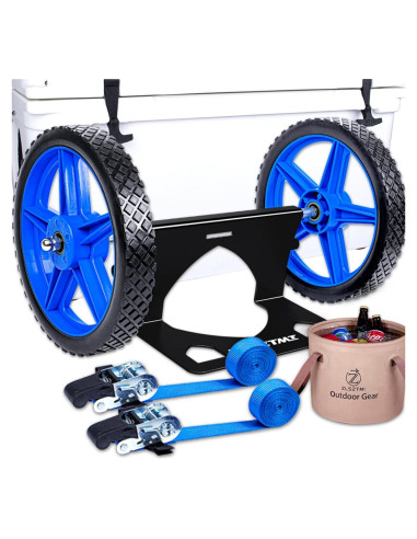 Kit de Ruedas para Enfriadores ZLSZTMI Ajustable 30.5 cm