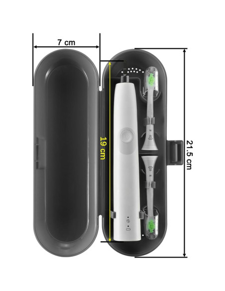 Estuches de Plástico para Cepillo de Dientes Cosmos - 2 Unidades Estuches de Plástico para Cepillo de Dientes Cosmos - 2 Unidades