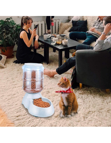 Comedero Automático Zento Deals 3.5L para Mascotas
