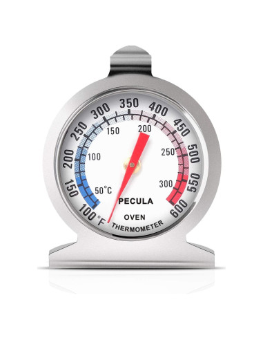 Termómetro de horno PECULA 50-300C Acero Inoxidable