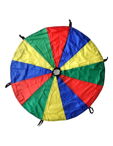 Paracaídas Arcoíris GSI 1.83 Metros para Niños - Juego Activo