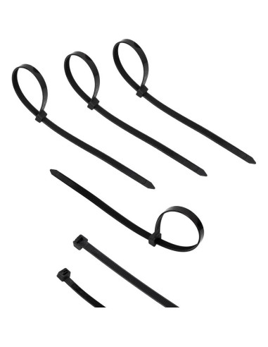 Bridas de Plástico Nylon KOOWIN 400pcs 4-6-8-12 pulgadas