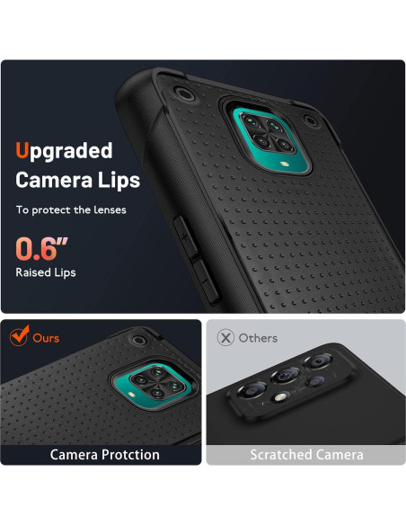 Funda Asuwish para Xiaomi Redmi Note 9 Pro/9S/Pro Max con Protector Funda Asuwish para Xiaomi Redmi Note 9 Pro/9S/Pro Max con Protector