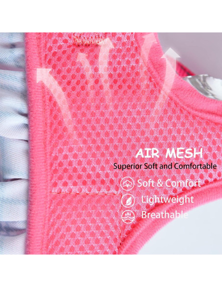 Arnés de Vestido para Perros Kosiyi Rosa XX-Pequeño Ajustable Arnés de Vestido para Perros Kosiyi Rosa XX-Pequeño Ajustable