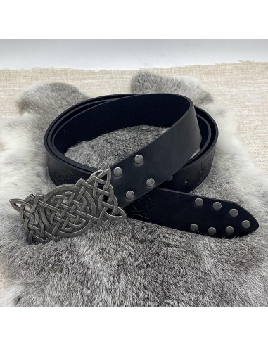 Cinturón Medieval Vikingo JAOYU de Cuero PU Ajustable 165 cm