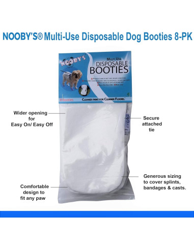 Botas de Recuperación para Perros Nooby's XS - Protección Heridas
