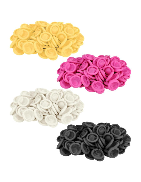 100 Protectores de Dedos de Láttex Antiestático QIANCAIWANG - Talla M 100 Protectores de Dedos de Láttex Antiestático QIANCAIWANG - Talla M