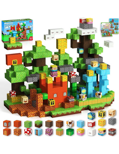 Bloques Magnéticos ToyUnited 150 PCS Juego de Construcción Bloques Magnéticos ToyUnited 150 PCS Juego de Construcción