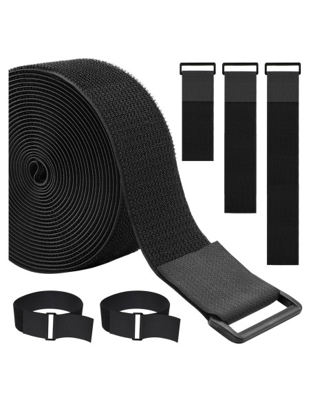 Cintas de Nylon WSZJINB 1.5" x 4.88m con 20 Hebillas Cintas de Nylon WSZJINB 1.5" x 4.88m con 20 Hebillas