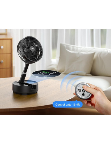 Ventilador Portátil Recargable AddAcc A10 20000mAh 9 Velocidades