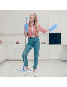 Mopa de Microfibra JOYHAA 45.72 cm con Almohadillas Lavables 2