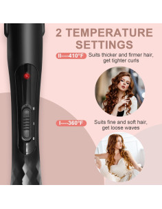 Varita Rizar Cabello Duyfioa Cerámica Profesional 31.75cm 2