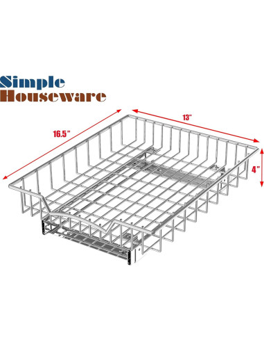 Organizador de Cajón Deslizante Simple Houseware 43 cm x 33 cm
