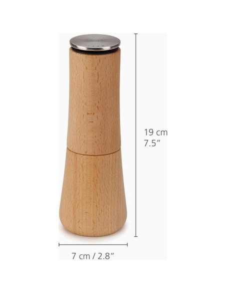 Molinillo de Pimienta Manual Joseph Joseph 20190 Madera Haya Molinillo de Pimienta Manual Joseph Joseph 20190 Madera Haya