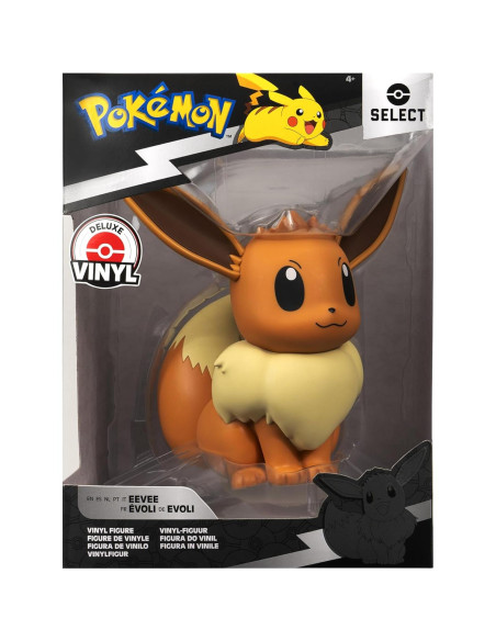 Figura de Vinilo Eevee Jazwares 20 cm Detalles Auténticos Figura de Vinilo Eevee Jazwares 20 cm Detalles Auténticos