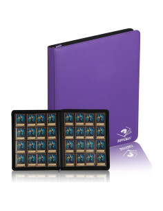 Carpeta Premium para Cartas Pokémon DTCGBIN 1024 Cartas Púrpura