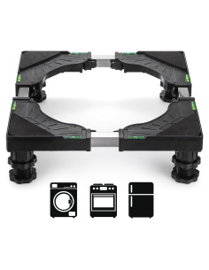 Soporte Ajustable Hacaroa para Mini Nevera y Lavadora 180kg