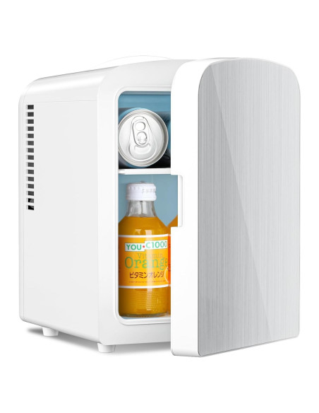 Refrigerador Mini Compacto Antarctic Star 4L Blanco Portátil Refrigerador Mini Compacto Antarctic Star 4L Blanco Portátil
