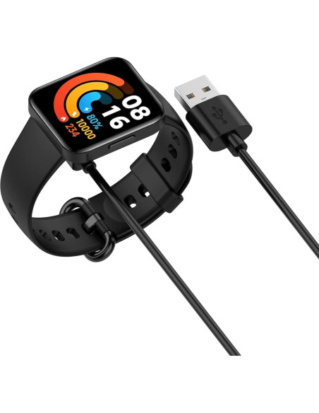 Cargador USB para Xiaomi MI Redmi Watch 3/2/2lite - 2 Pack 55cm Cargador USB para Xiaomi MI Redmi Watch 3/2/2lite - 2 Pack 55cm