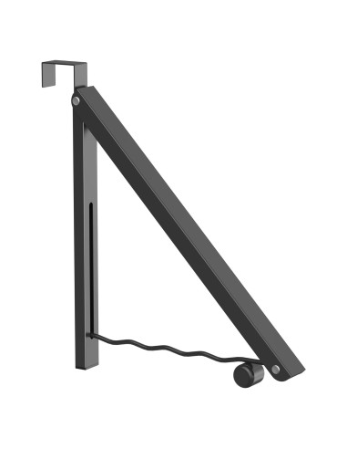 Estante Plegable para Secar Ropa Hleelomi Negro 28.5x33 cm