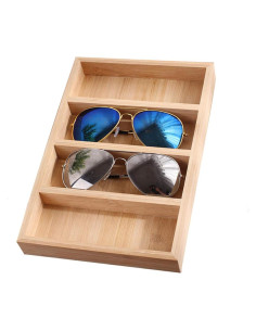 Bandeja de Exhibición de Gafas de Sol TANG SONG 4 Compartimentos