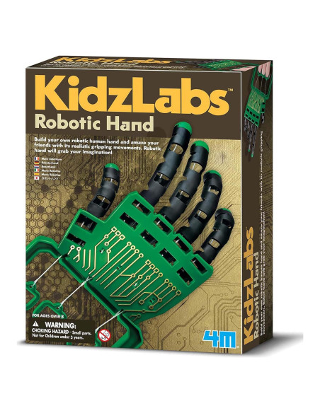 Kit Mano Robótica 4M - Construye y Aprende STEM 23 cm Kit Mano Robótica 4M - Construye y Aprende STEM 23 cm