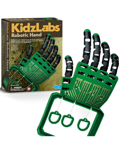 Kit Mano Robótica 4M - Construye y Aprende STEM 23 cm