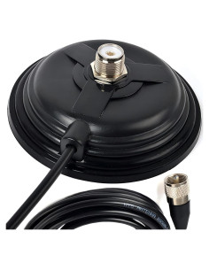 Antena de Radioaficionado HYS TC-110M SO-239 Base Magnética 110mm