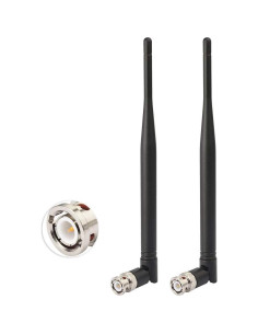 Receptor de Micrófono Inalámbrico Bingfu Antena BNC 215mm (Paquete de 2) 2