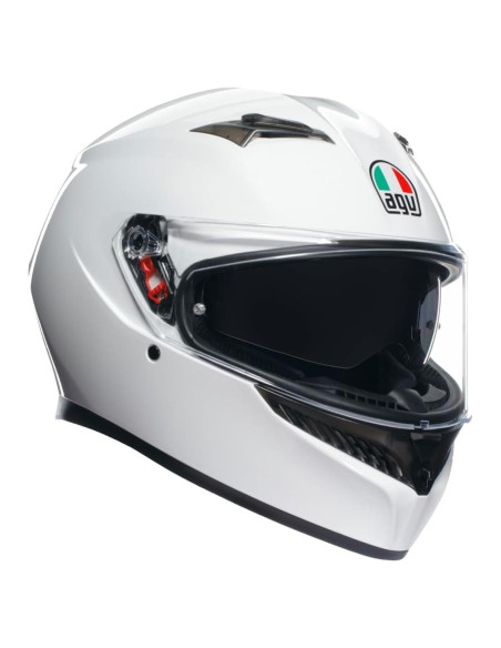 Casco AGV K3 Street Blanco XL Aerodinámico DOT 2.58kg Casco AGV K3 Street Blanco XL Aerodinámico DOT 2.58kg