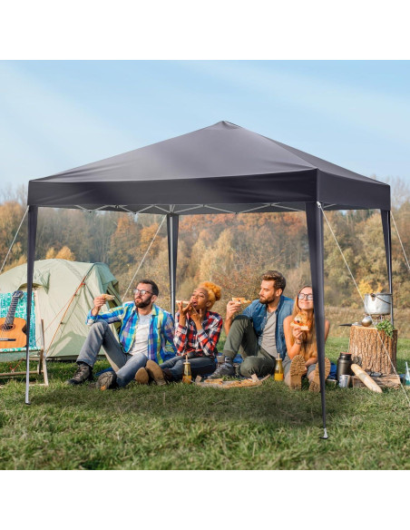 Carpa Plegable VINGLI 3.05x3.05m Gris Resistente al Agua Carpa Plegable VINGLI 3.05x3.05m Gris Resistente al Agua