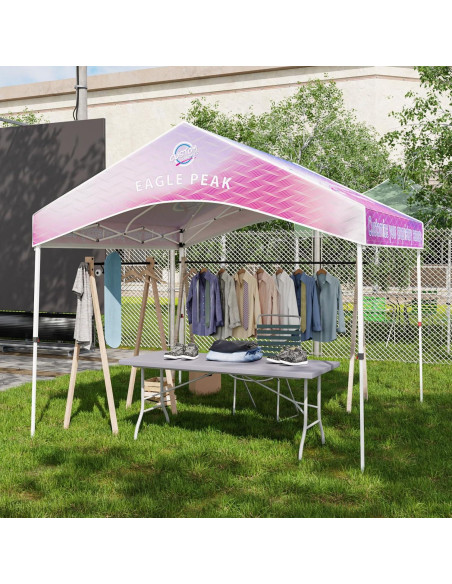 Carpa Plegable EAGLE PEAK 3x3m Personalizada con Logo Carpa Plegable EAGLE PEAK 3x3m Personalizada con Logo