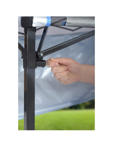 Toldo Plegable Quik Shade Go Hybrid 3.34 m 7x7 Pies Carbono
