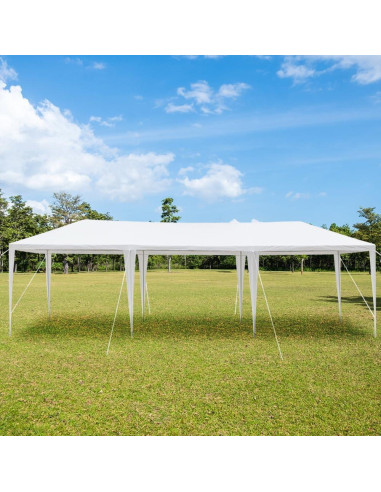 Carpa de Fiesta Exterior 10x30 WEI WEI GLOBAL Impermeable