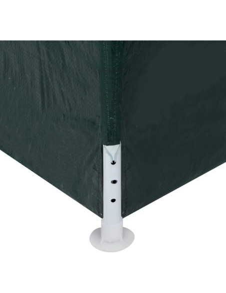 Carpa de Fiesta QJBSAVVA 6x3m Verde con Techo de PE Carpa de Fiesta QJBSAVVA 6x3m Verde con Techo de PE