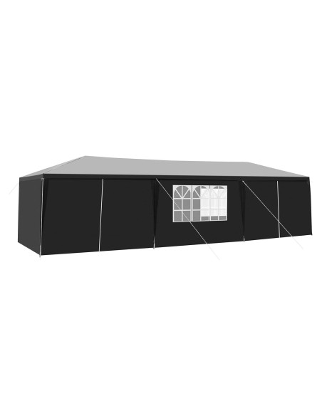 Carpa de Fiesta LBLWJD 10x30m Impermeable con Paredes Desmontables Carpa de Fiesta LBLWJD 10x30m Impermeable con Paredes Desmontables