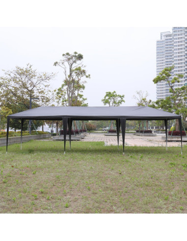 Carpa de Fiesta LBLWJD 10x30m Impermeable con Paredes Desmontables